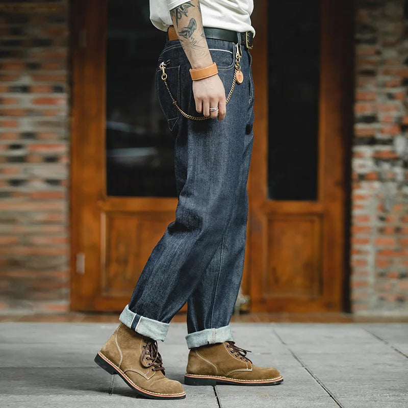 Maden Vintage 13.5oz Heavyweight Selvedge Raw Denim Jeans