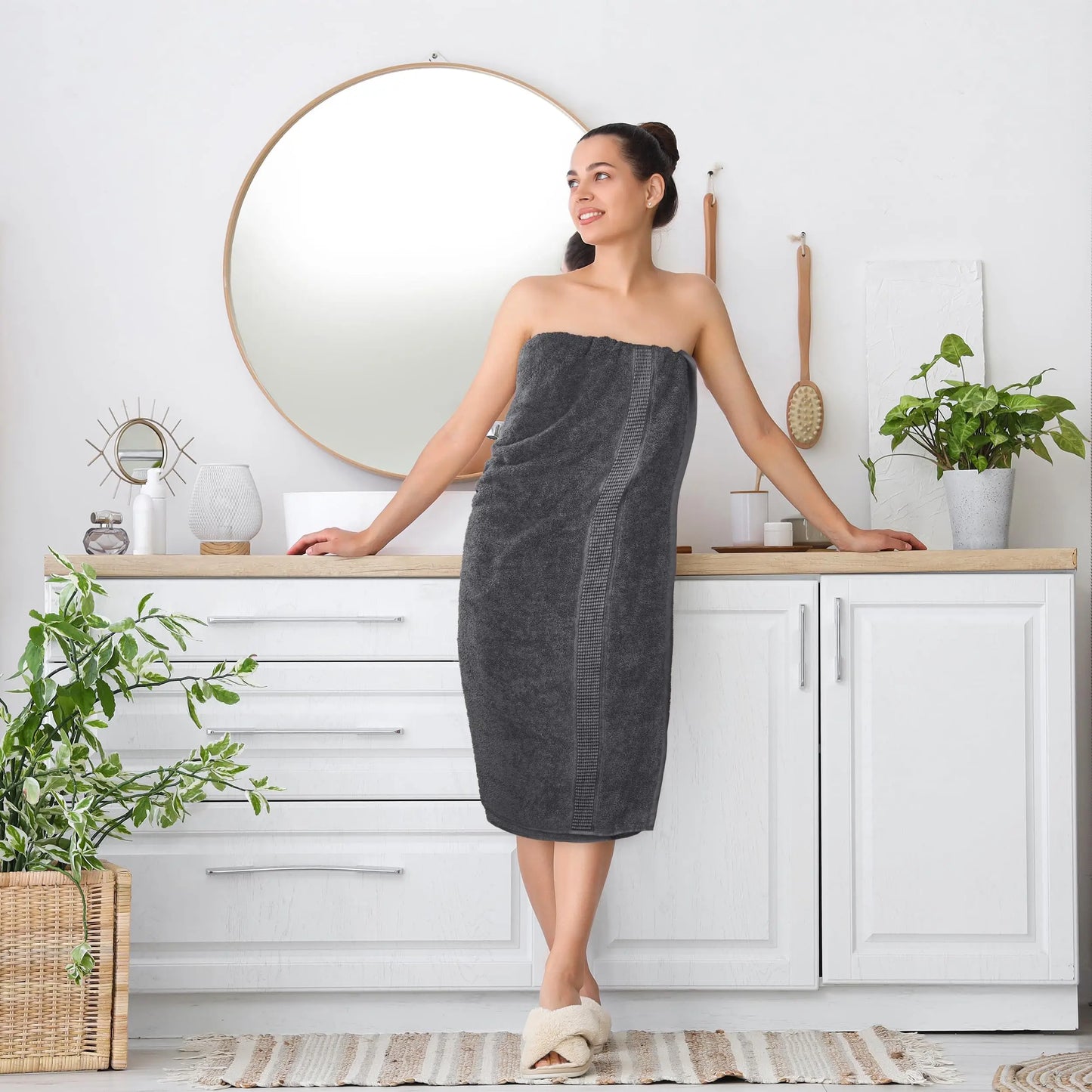 Luxurious Jumbo Bath Towel, 100% Ring Spun Cotton