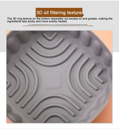 Air Fryer Silicone Basket Trays