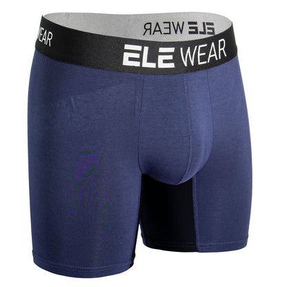Men's Bamboo Boxer Briefs for Men - Long Sports Underwear, Moisture-Wicking - ShopHub