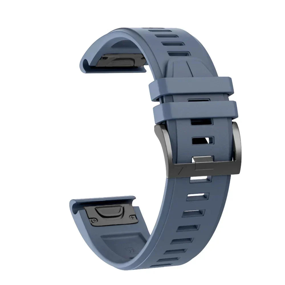 QuickFit Silicone Strap for the Garmin Flagship Models (2 sizes & 46 colours available) Habicare