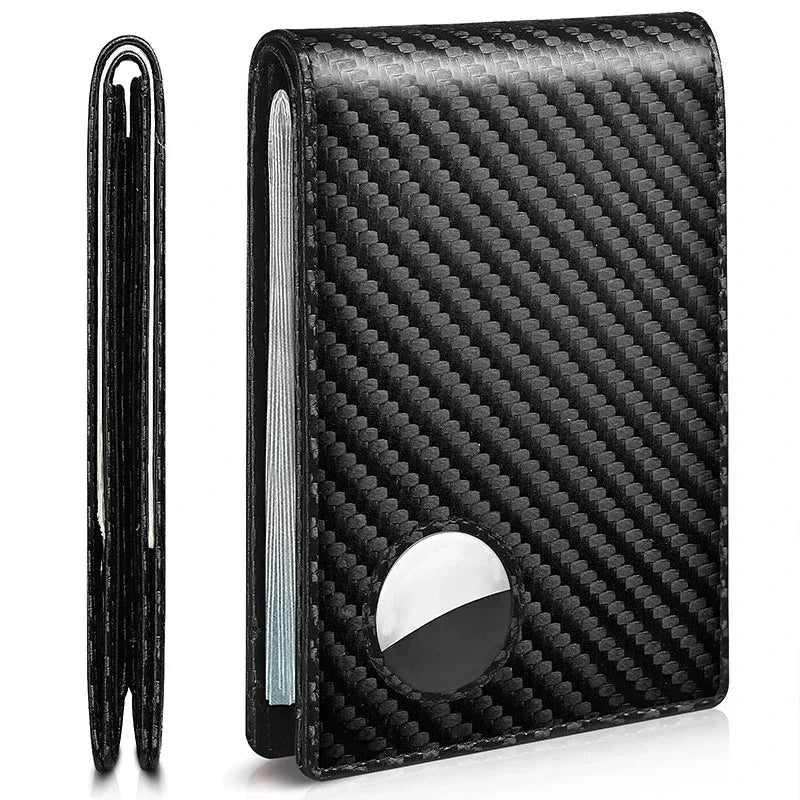DIENQI Slim Carbon Fibre RFID Wallet