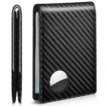DIENQI Slim Carbon Fibre RFID Wallet
