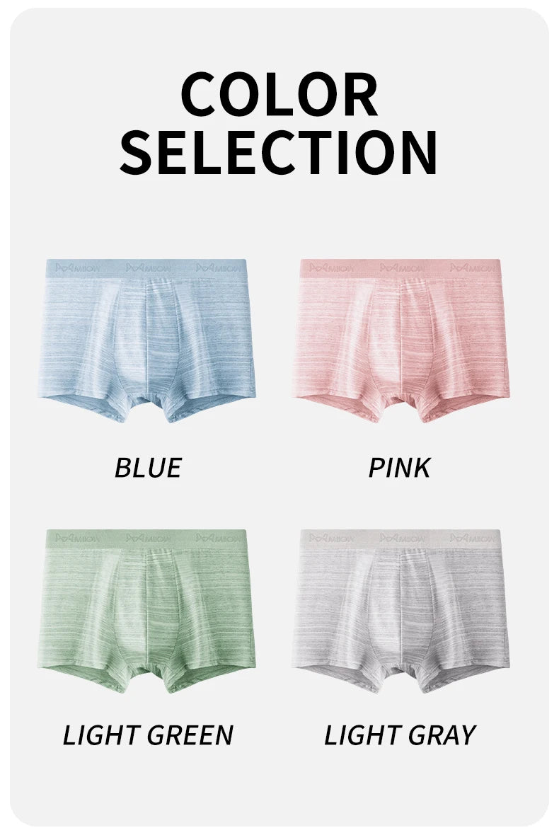 MiiOW Men's Cotton Boxershorts - 3Pcs Set - ShopHub
