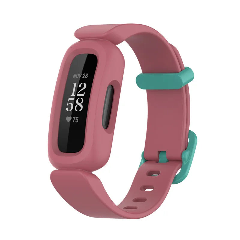 Silicone Strap for The Fitbit Ace 2/3 & Inspire Series (16 colours available) Habicare