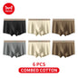 MiiOW 6Pcs Breathable Cotton Men's Underwear - Combed Cotton Antibacterial Boxer Briefs - ShopHub