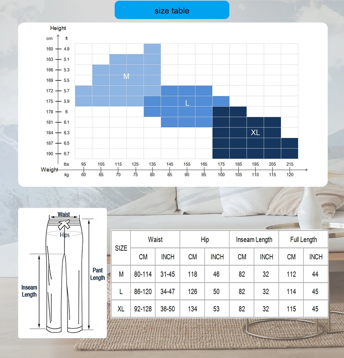 Comfortable Men's Fleece Pajama Pants - Soft, Warm, and Stylish Lounge Wear