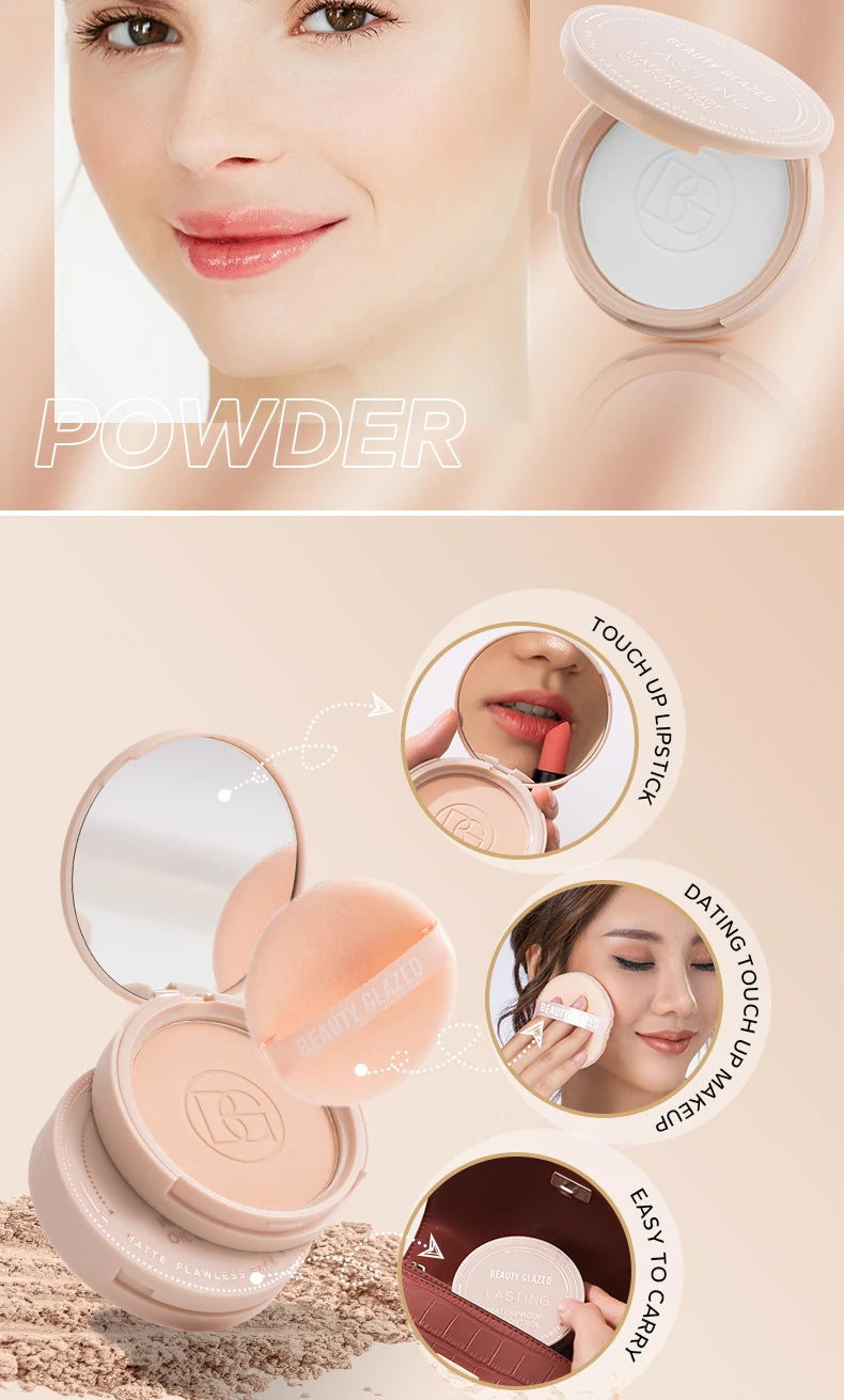 BEAUTY GLAZED Oil Control Matte Face Powder