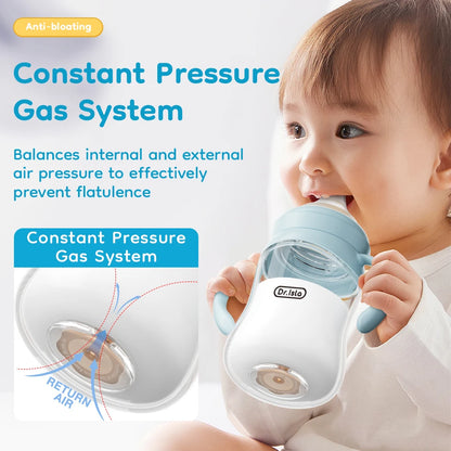 MAMIJOY Baby Glass Bottle High 80/160/240ml Borosilicate Wide-mouthed