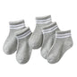 5 Pairs of Cotton Socks – For Boys & Girls (1–12 Years) Habicare