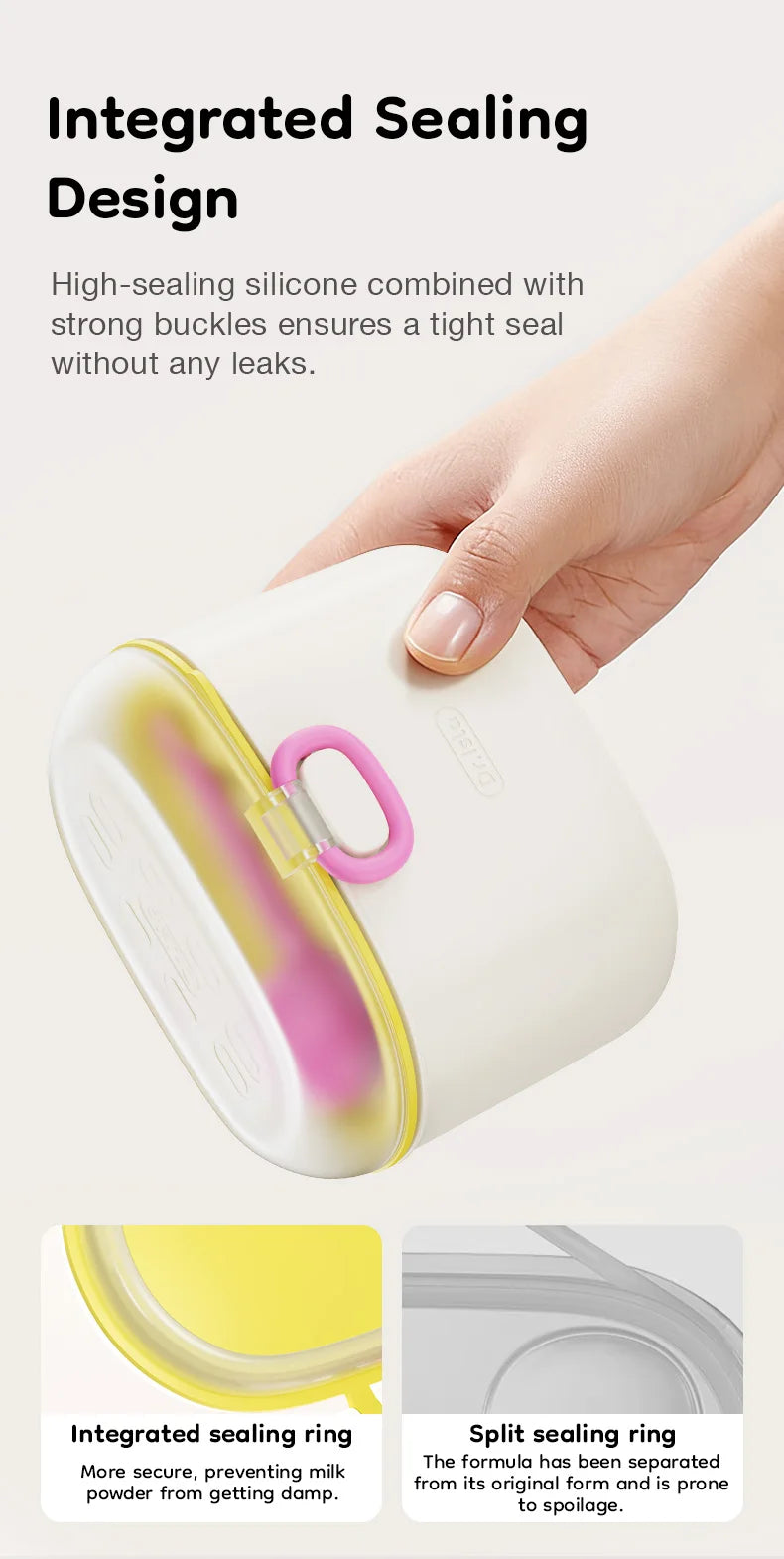 Dr.Isla Portable Milk Powder Storage Container