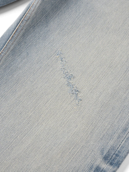SIMWOOD High Standard Loose Straight 14.3oz Selvedge Denim Jeans