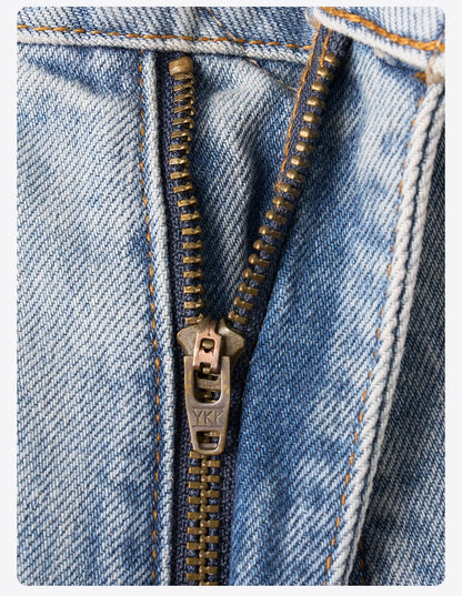 SIMWOOD Loose Straight 13.5oz 100% Cotton Washed Vintage Jeans