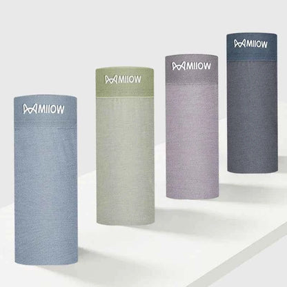 MiiOW Antibacterial Modal Men Underwear - 3 Pcs Breathable Boxers
