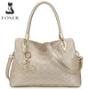 FOXER Cowhide Leather Women's Shoulder Bag