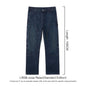 SIMWOOD High Standard 2026 Autumn Winter New 13.5oz Heavyweight Vintage Wash Carpenter Jeans Men Cargo Denim Pants
