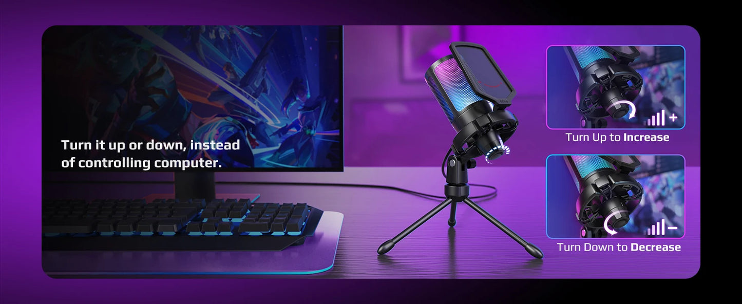 Enhance Your Streaming Experience with the FIFINE USB Gaming Microphone