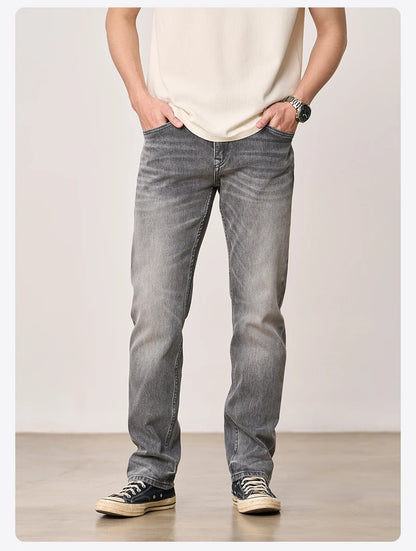 SIMWOOD 13.4OZ Enzyme Washed Jeans