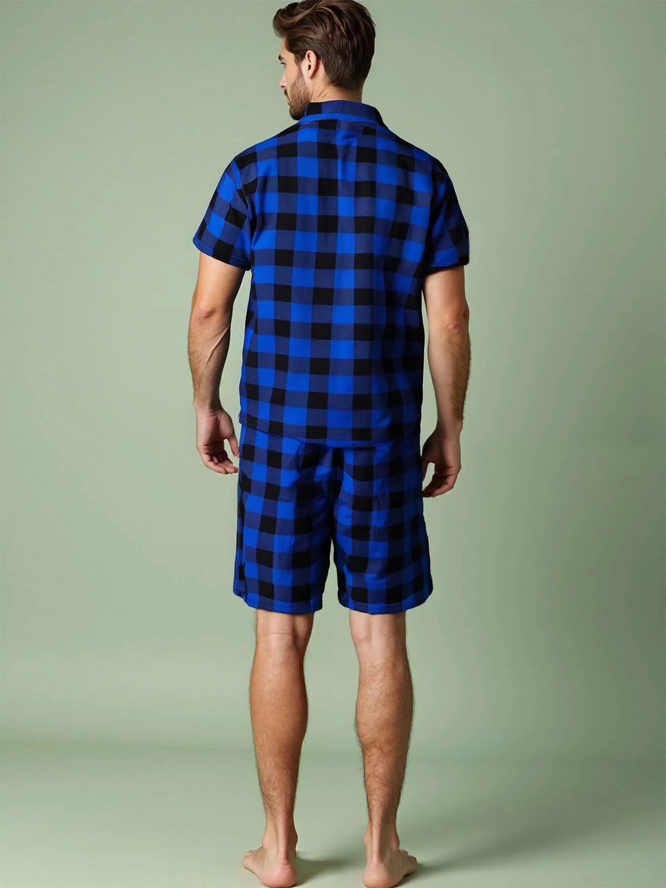 Mens Short Sleeve Pajama Set - Ultimate Comfort for Relaxing Nights