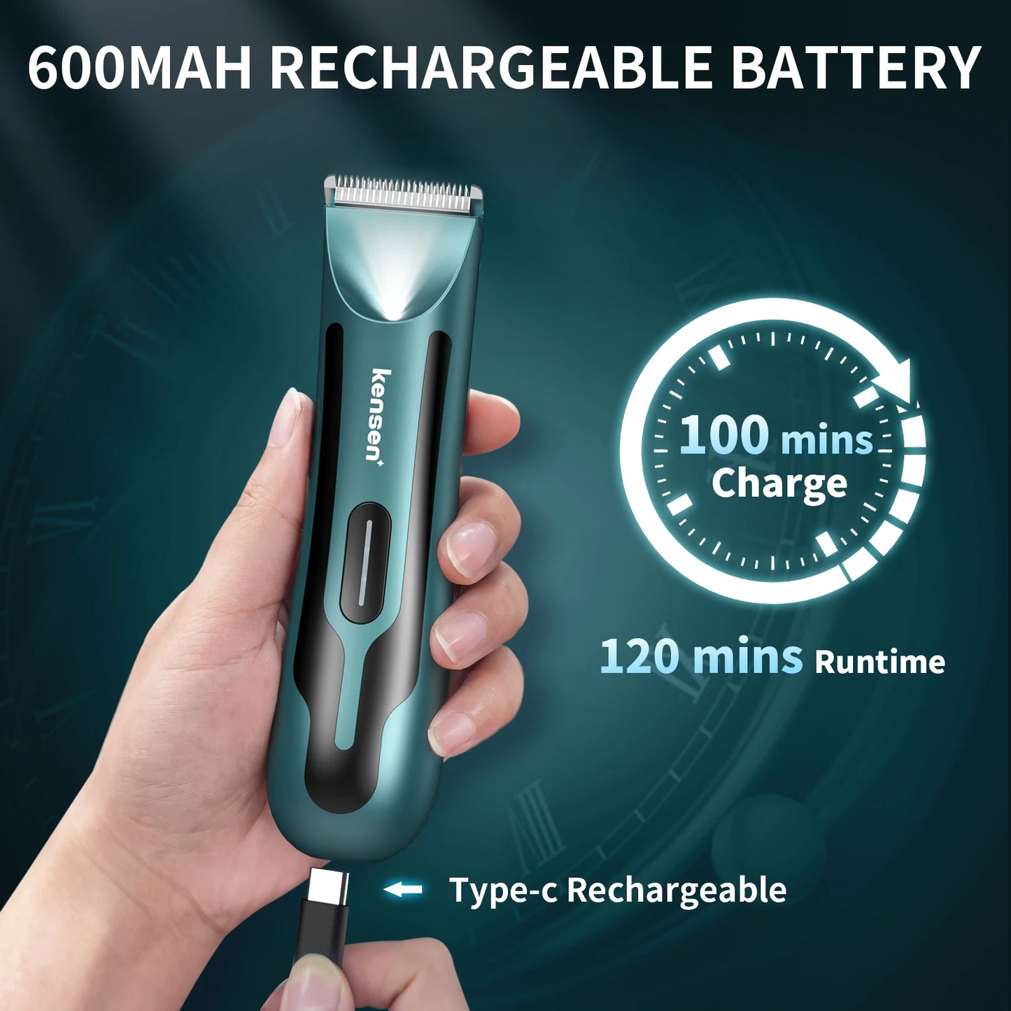 KENSEN S10 Electric Body Hair Trimmer