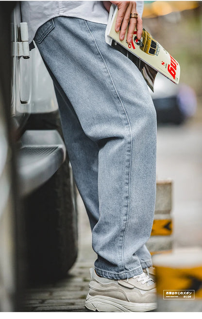 Maden 12.8 oz Retro Loose Washed Denim Jeans