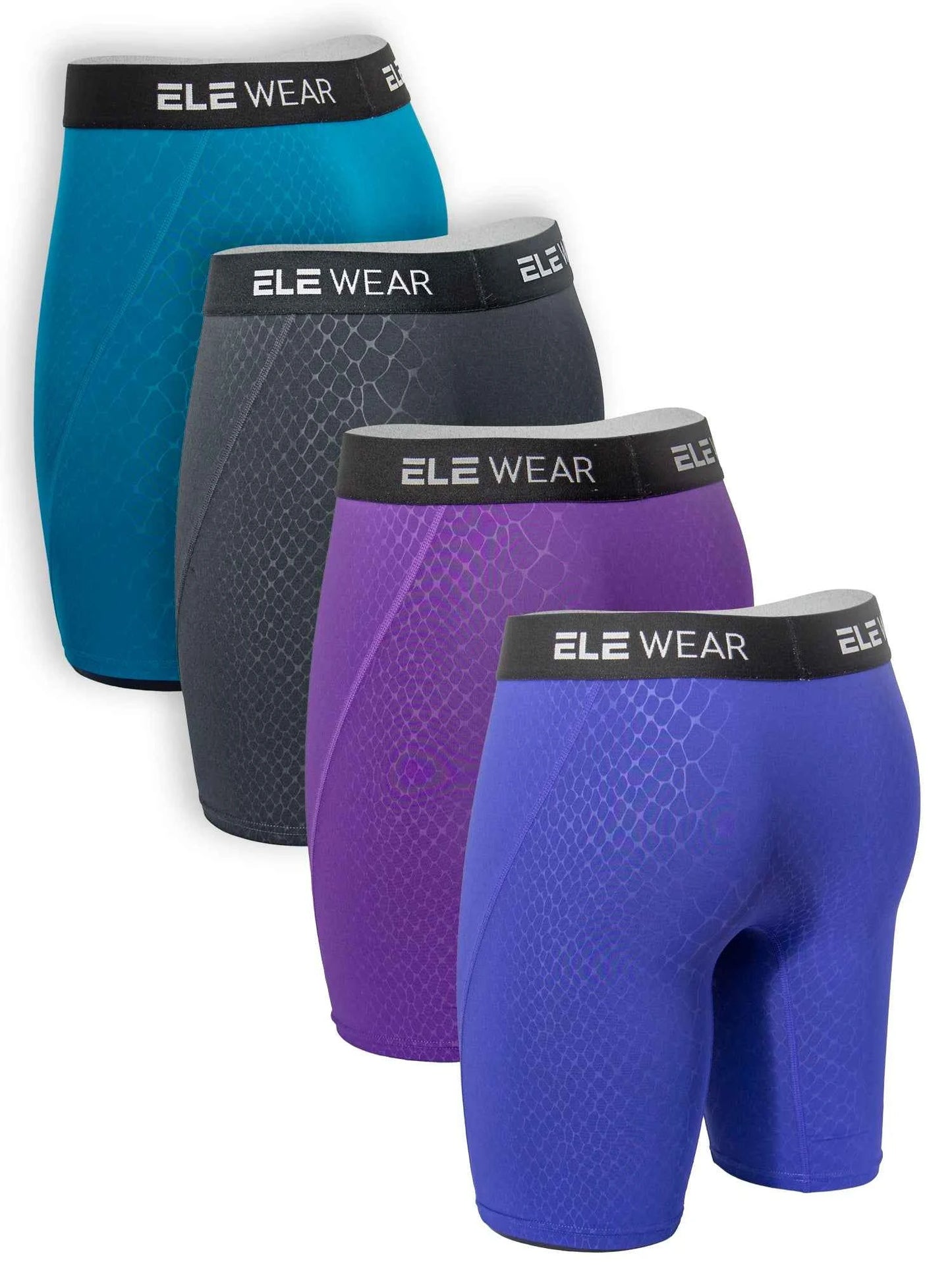 4 Pcs Men's Breathable Boxershorts Plus Size Underwear for a Positive Lifestyle