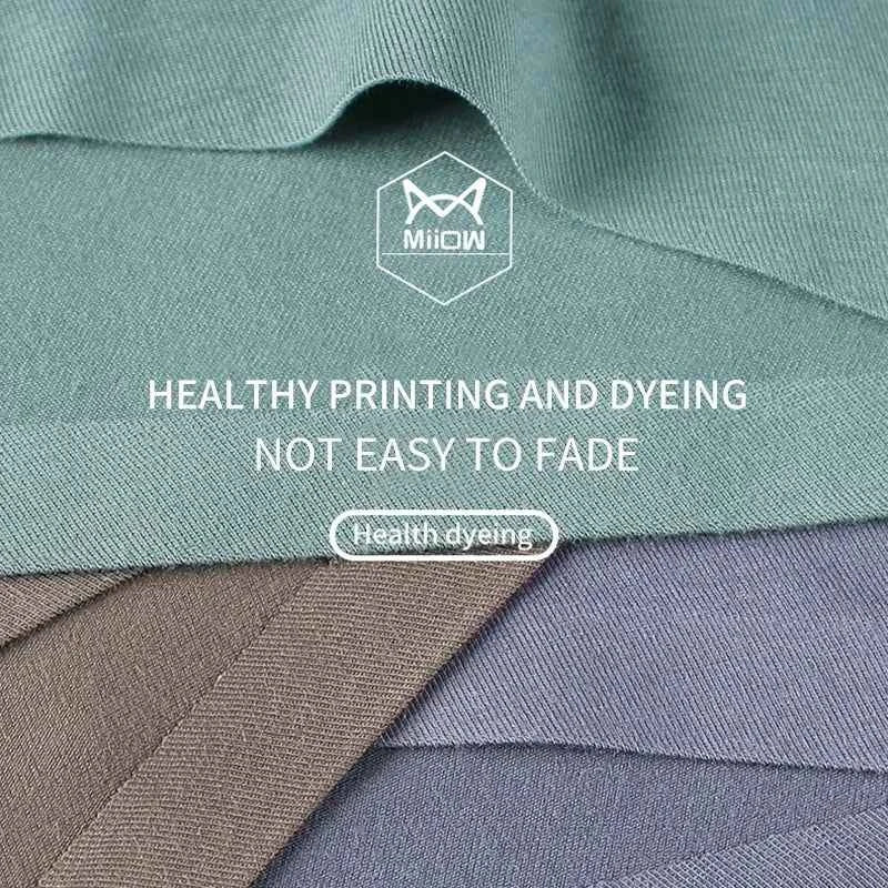 MiiOW 3Pcs Modal Men Underwear Boxers Graphene Antibacterial Trunk Summer Ice Silk Breathable Men's Panties Man Boxers Briefs