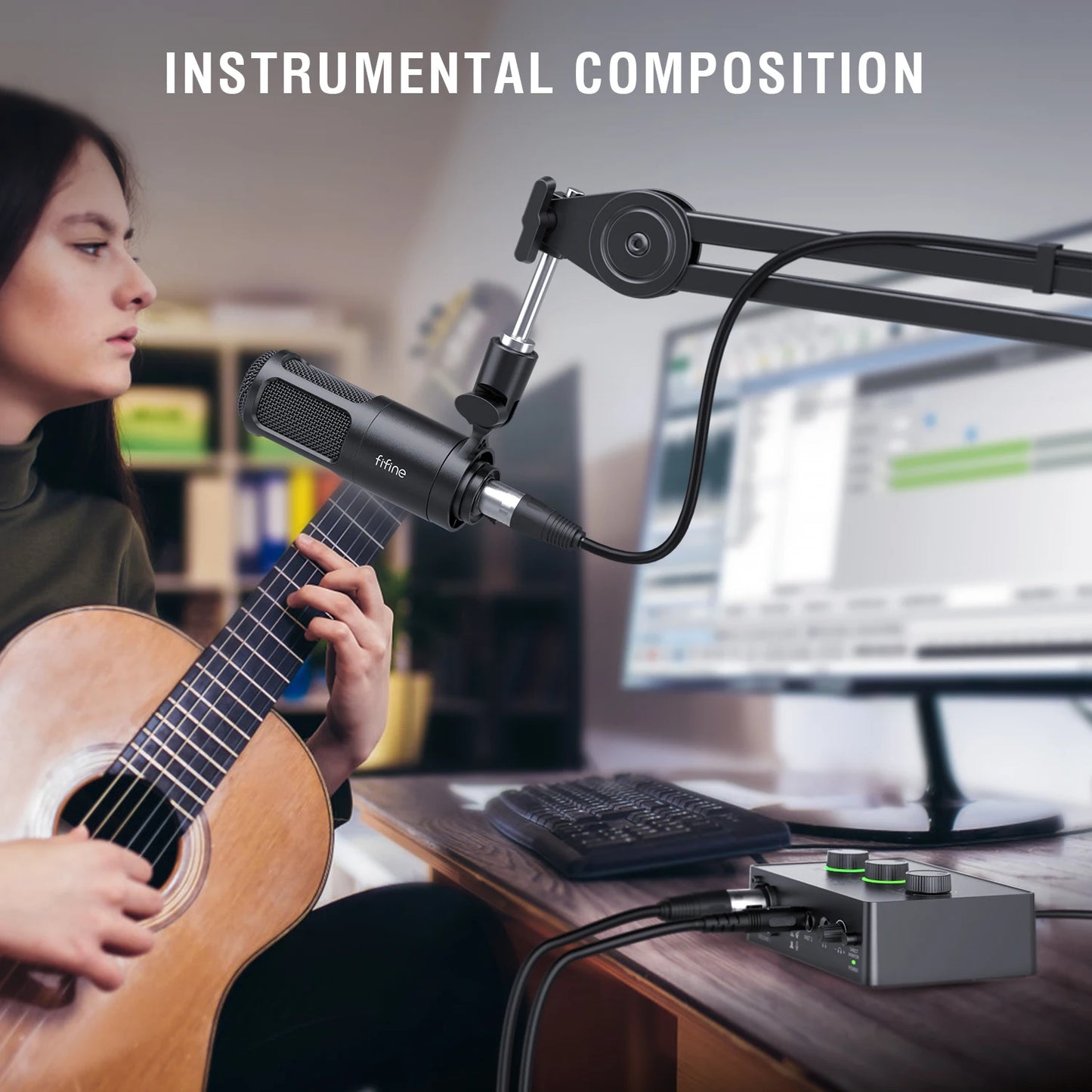 FIFINE Podcast Kit KS6: Elevate Your Audio Game with All-in-One Studio Quality