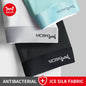 MiiOW Ice Silk Men's Boxershorts 3Pcs - Breathable Antibacterial Underwear - ShopHub