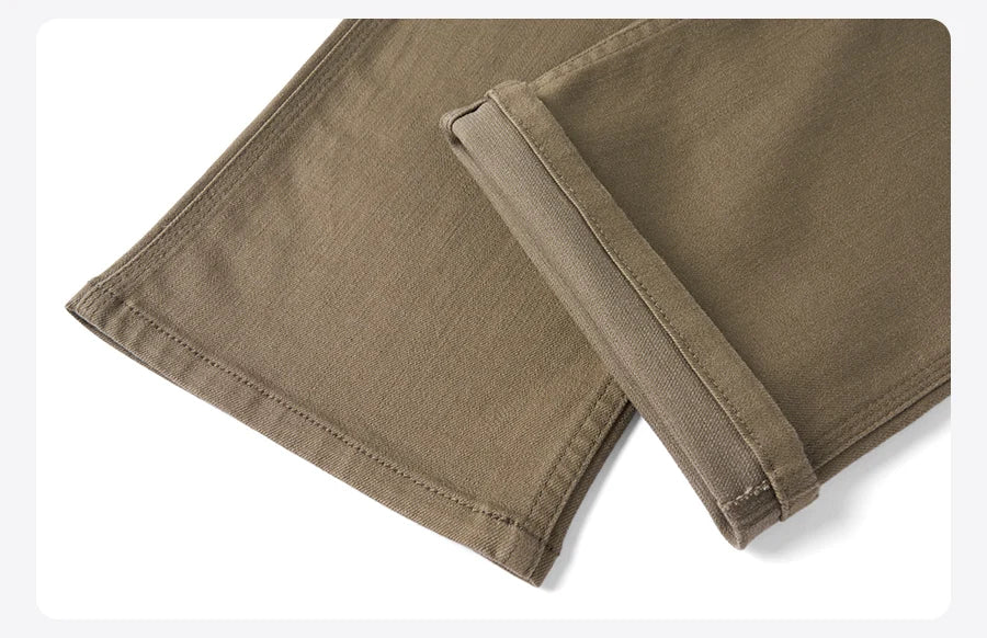 SIMWOOD 10oz Draping Motorcycle Riding Jeans