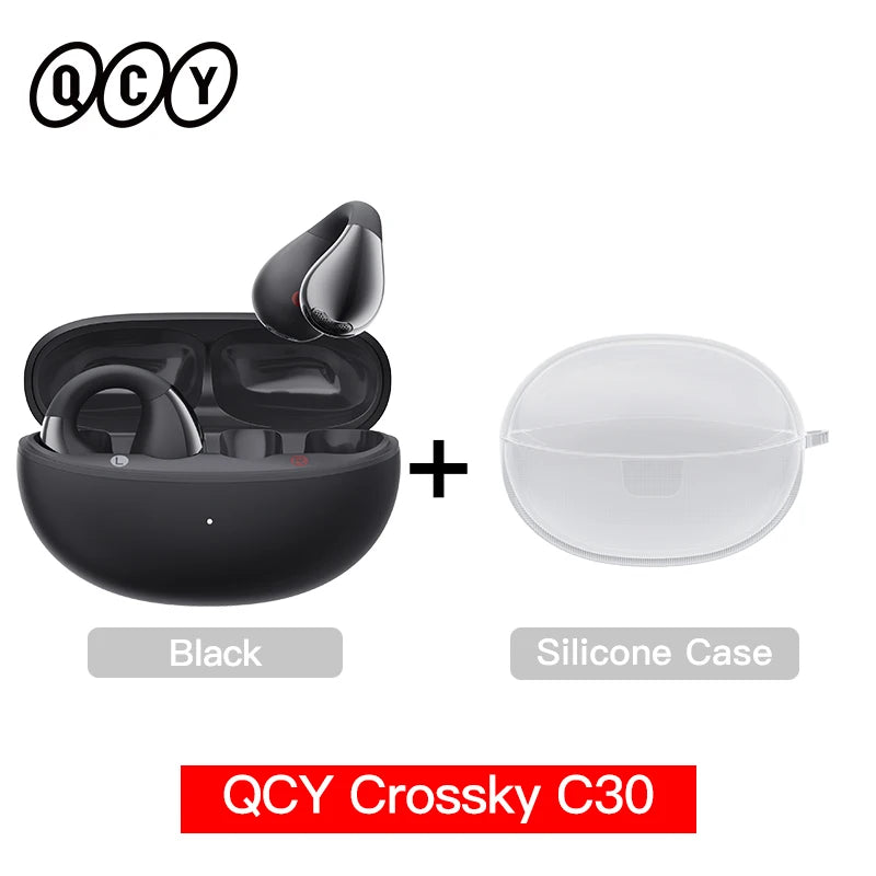 QCY Crossky C30 Wireless Earphones - Bluetooth 5.4 TWS Sports Earbuds with Dual-Connection and Waterproof Design - ShopHub