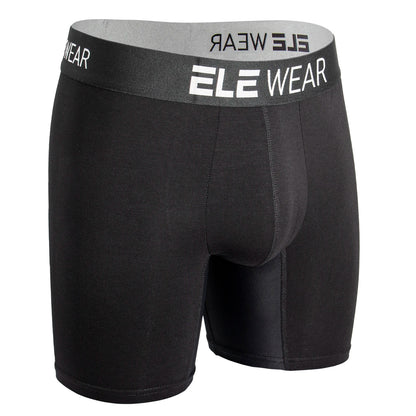 Men's Bamboo Boxer Briefs for Men - Long Sports Underwear, Moisture-Wicking - ShopHub