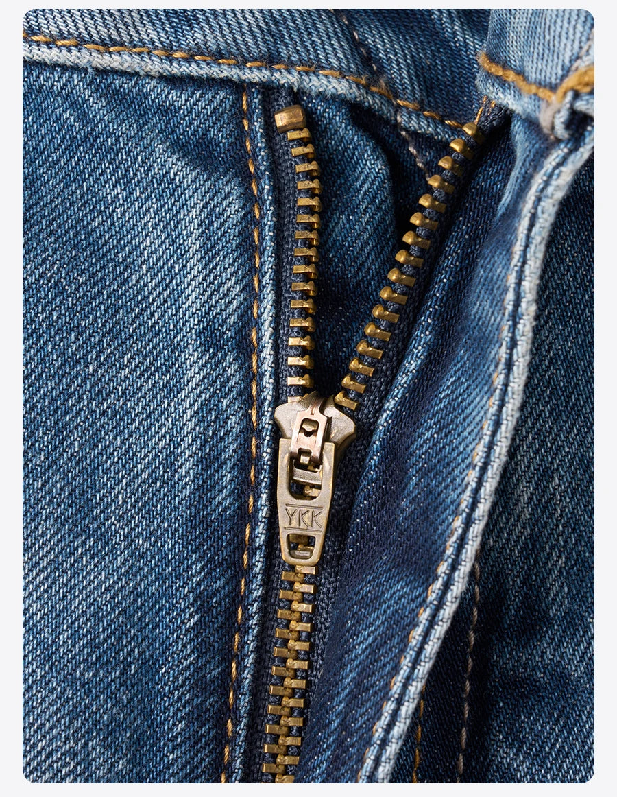SIMWOOD Loose Relax 13.5oz Heavyweight Washed Vintage Jeans