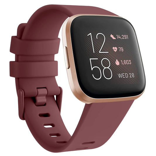 Soft Silicone Sport Band for the Fitbit Versa Lite (available in 26 colours) Habicare