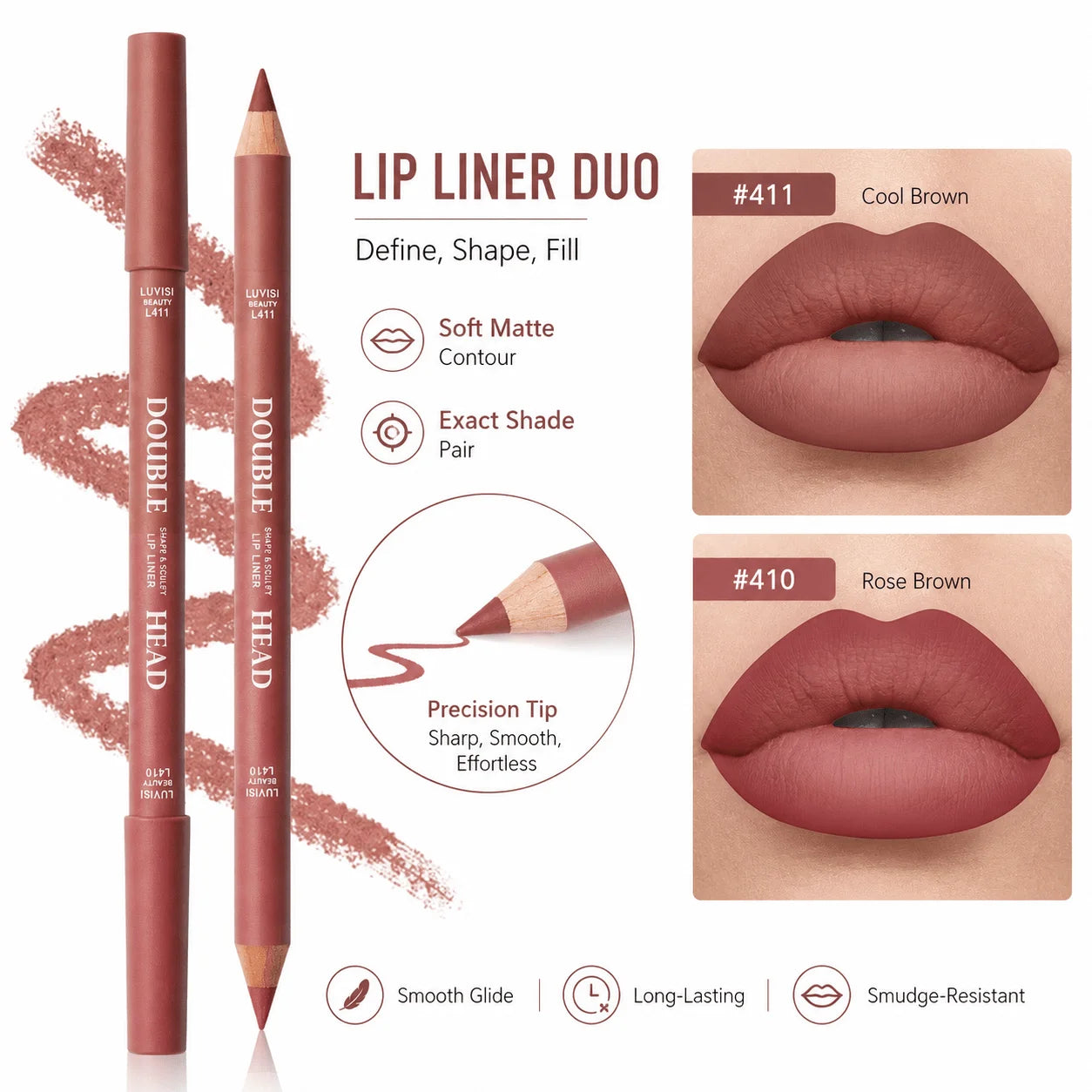2pcs/Set Lip Makeup Set