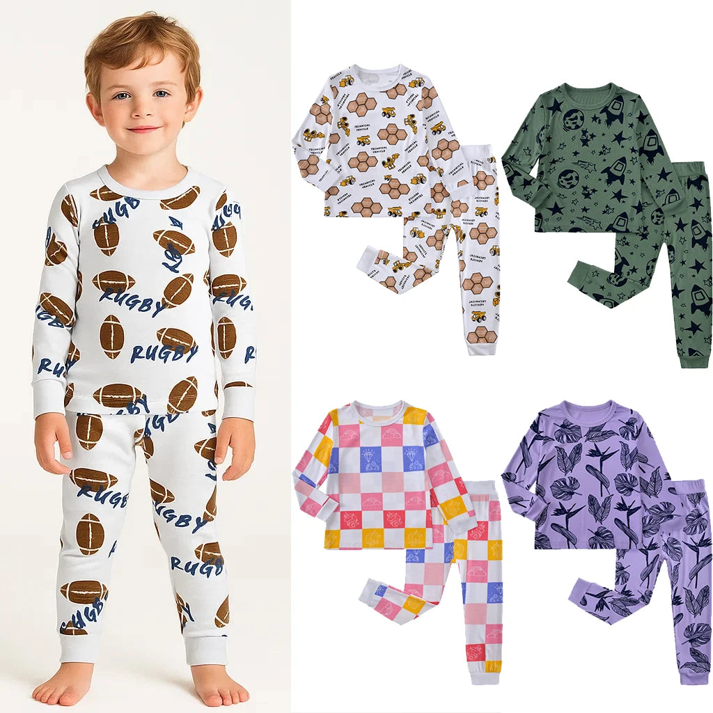 Kids Tales Dreamscape Bamboo-Blend Printed Zip Romper
