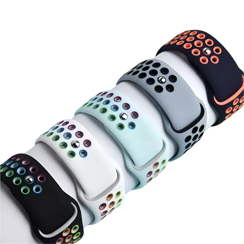 Silicone Sports Strap for the Apple Watch Ultra 2 & Series 10–6 (13 colours available) Habicare