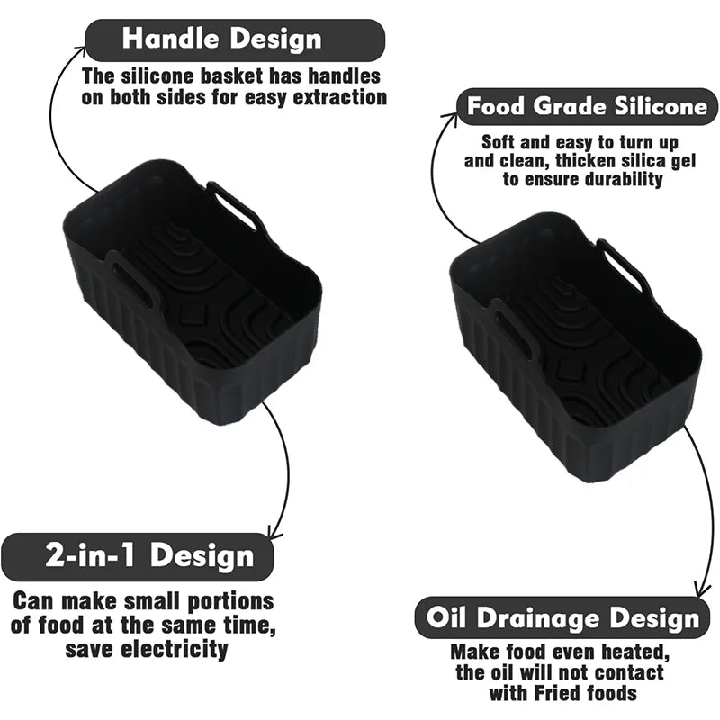 Complete Accessory Set for COSORI and Ninja Air Fryers