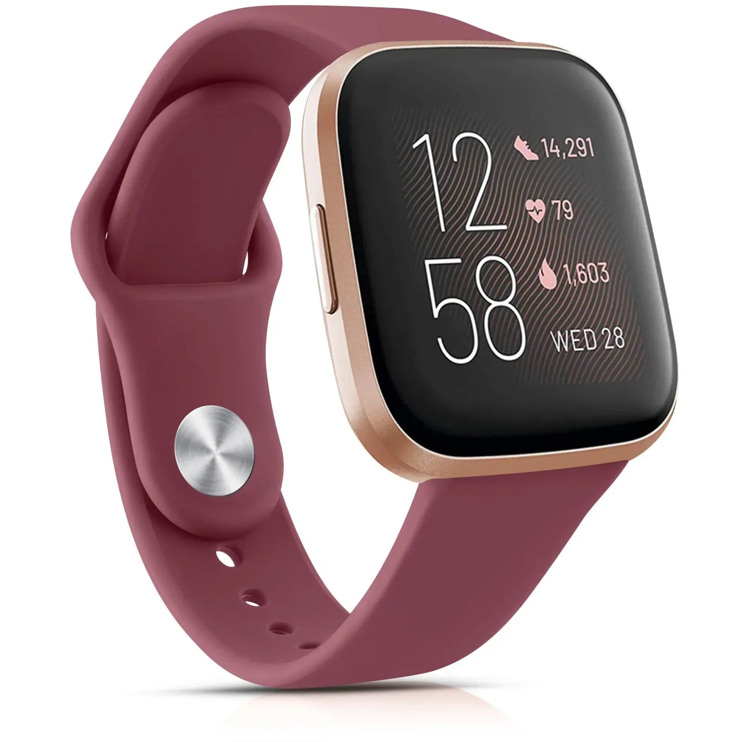 Silicone Watch Band for Fitbit Versa 1 (available in 17 colours) Habicare