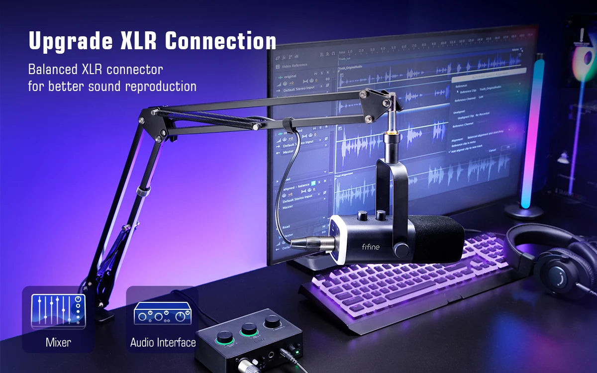 FIFINE Gaming Microphone Kit: Elevate Your Streaming and Gaming Experience