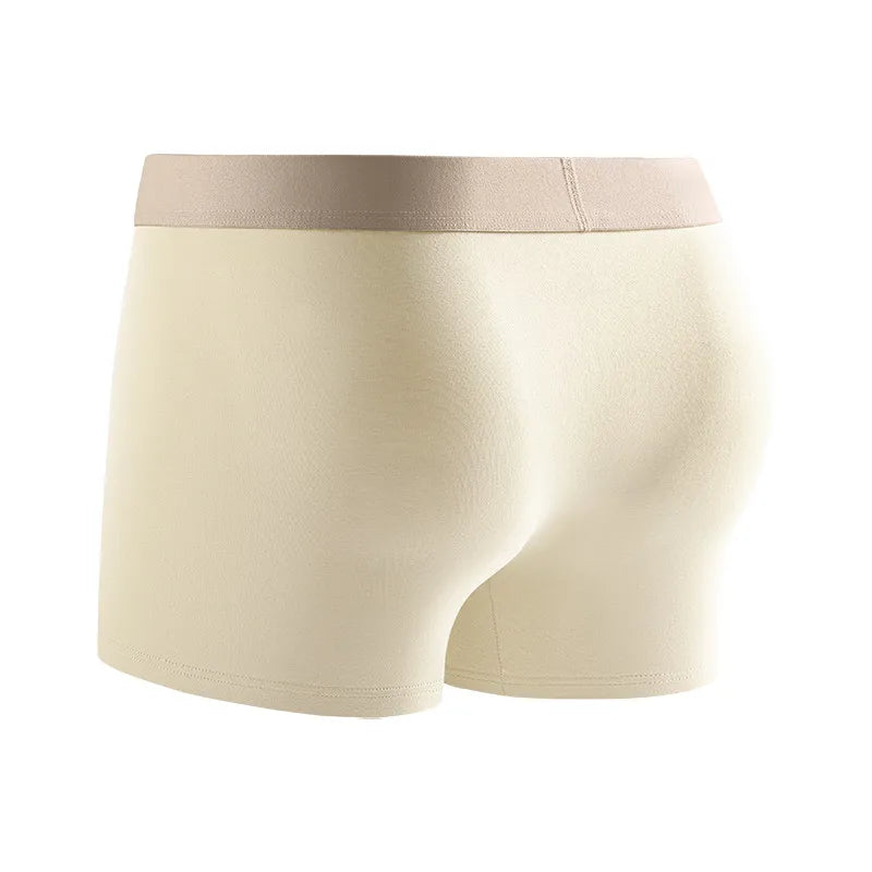 MiiOW 6Pcs Breathable Cotton Men's Underwear - Combed Cotton Antibacterial Boxer Briefs - ShopHub