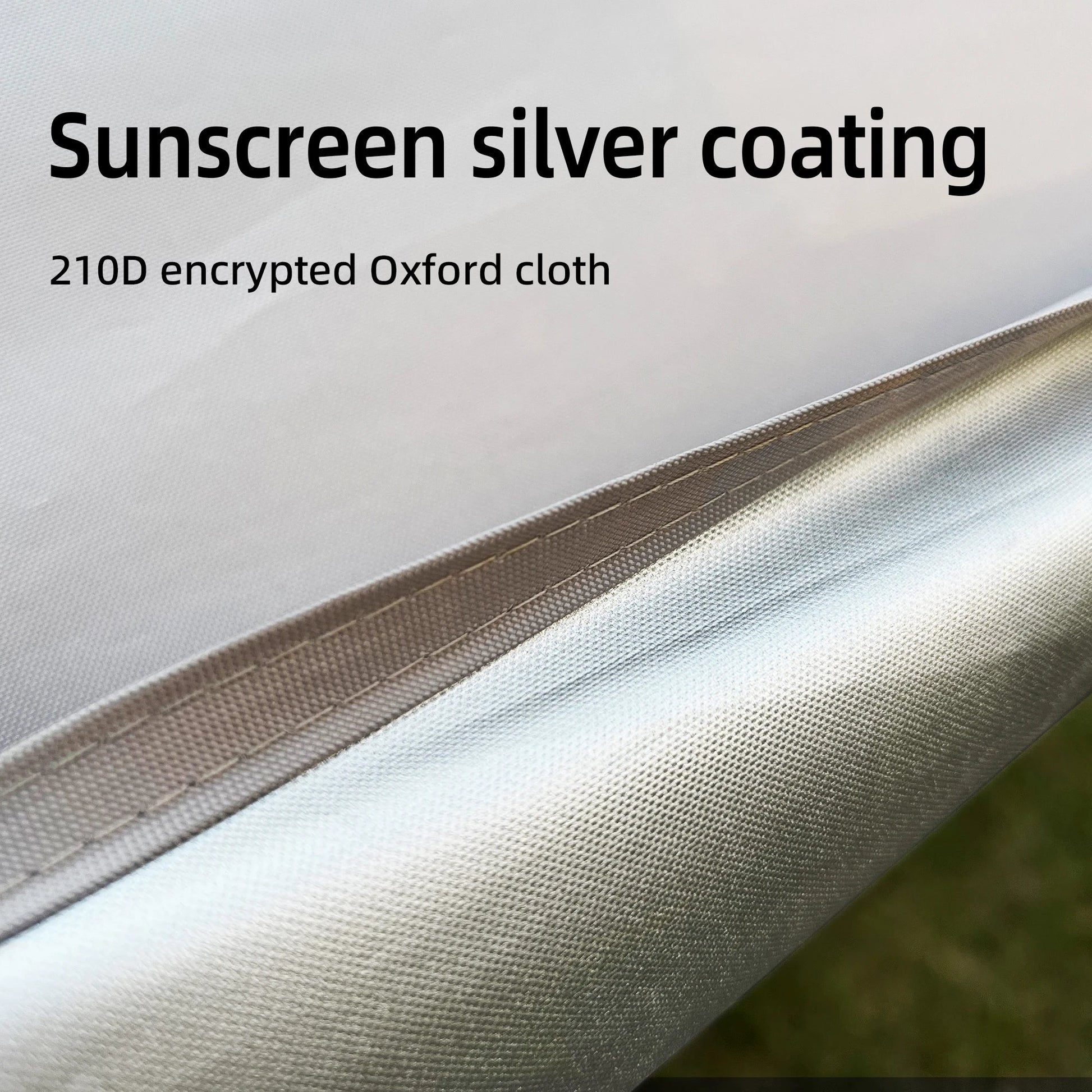 Large Portable Sunshade Tarp with Poles (2 sizes available) Habicare