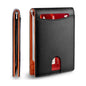 Rfid Carbon Fiber Men Wallets Man Card Holder Money Bag Slim Thin Mini Wallet Male Small Short Purse Black Walet Billfold Vallet