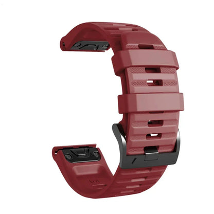QuickFit Silicone Strap for the Garmin Flagship Models (2 sizes & 46 colours available) Habicare