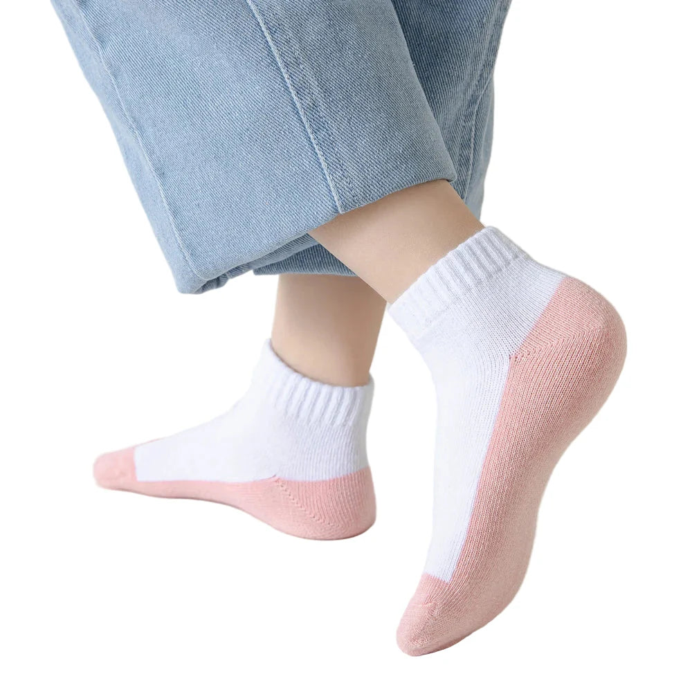 5 Pairs of Cotton Socks – For Boys & Girls (1–12 Years) Habicare