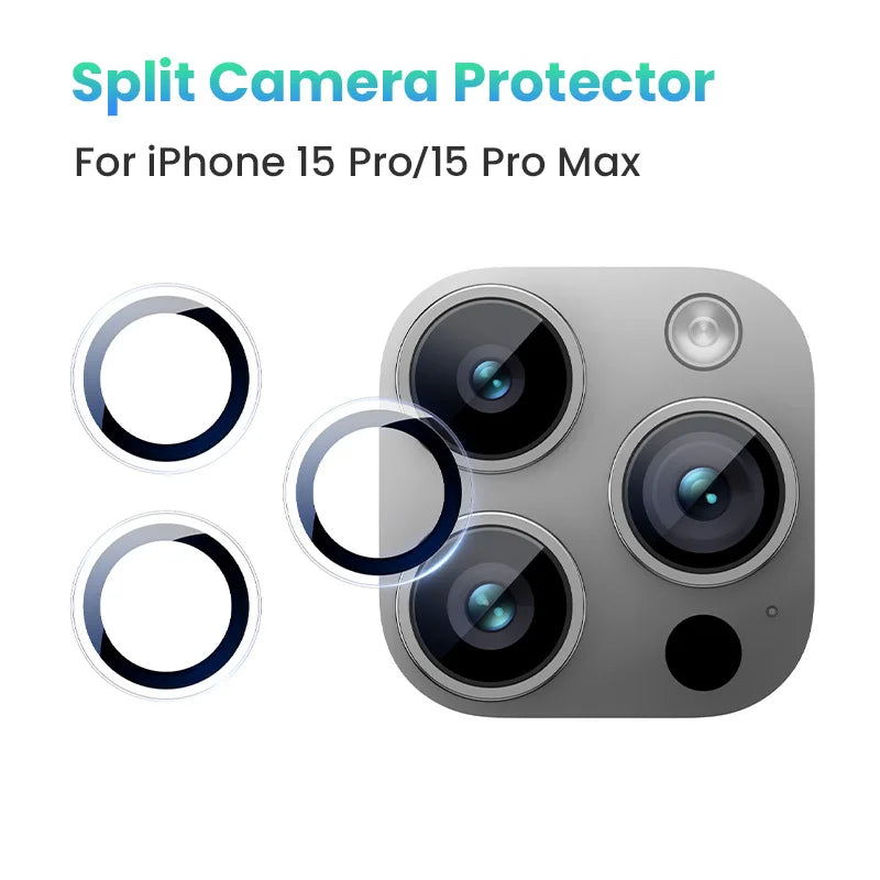 UGREEN Camera Lens Protector for iPhone 18, 17, 16, 15, Pro Max
