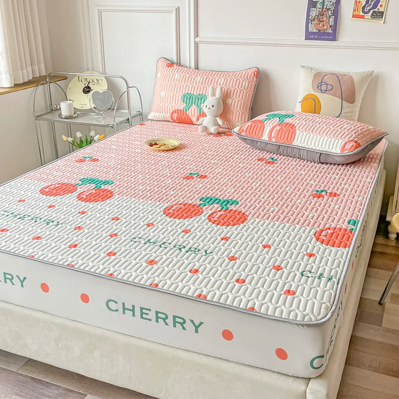 Transform Your Sleep with Our Cooling Summer Bed Mat & Pillowcase Set