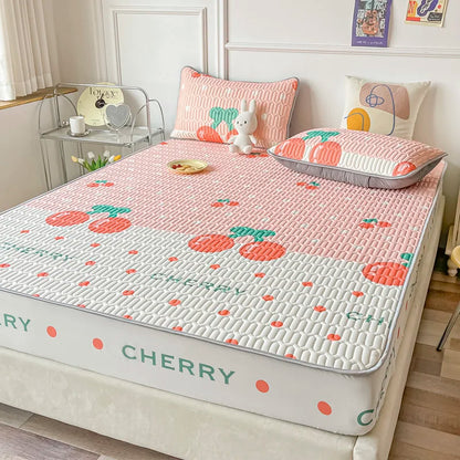 Transform Your Sleep with Our Cooling Summer Bed Mat & Pillowcase Set