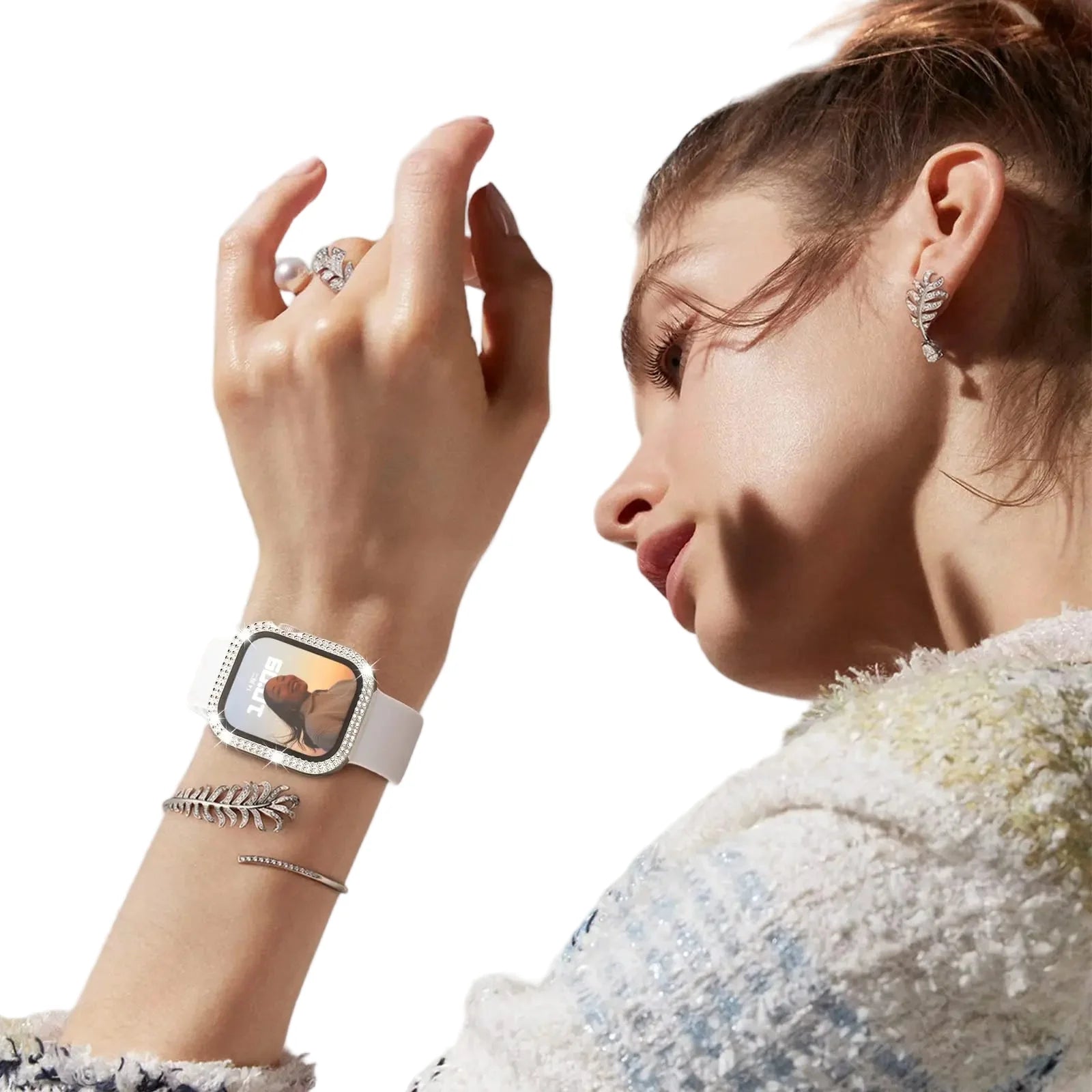 Sparkle Protective Case for the Apple Watch 1, 2 & 3 (38mm) Series Habicare