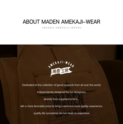 Maden Vintage White Jeans — Authentic Casual Comfort